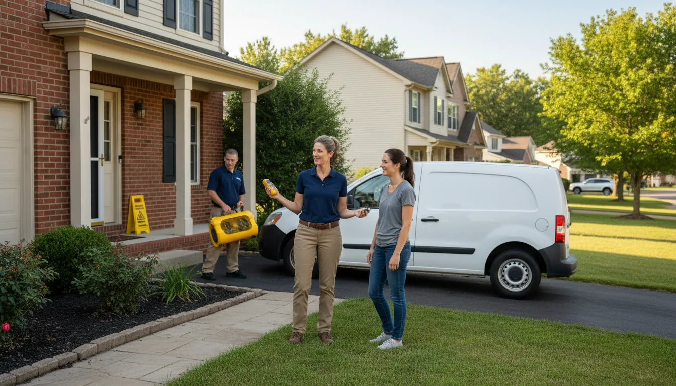 Water restoration image for Dehumidification And Cleanup Services in Wilmington, CA